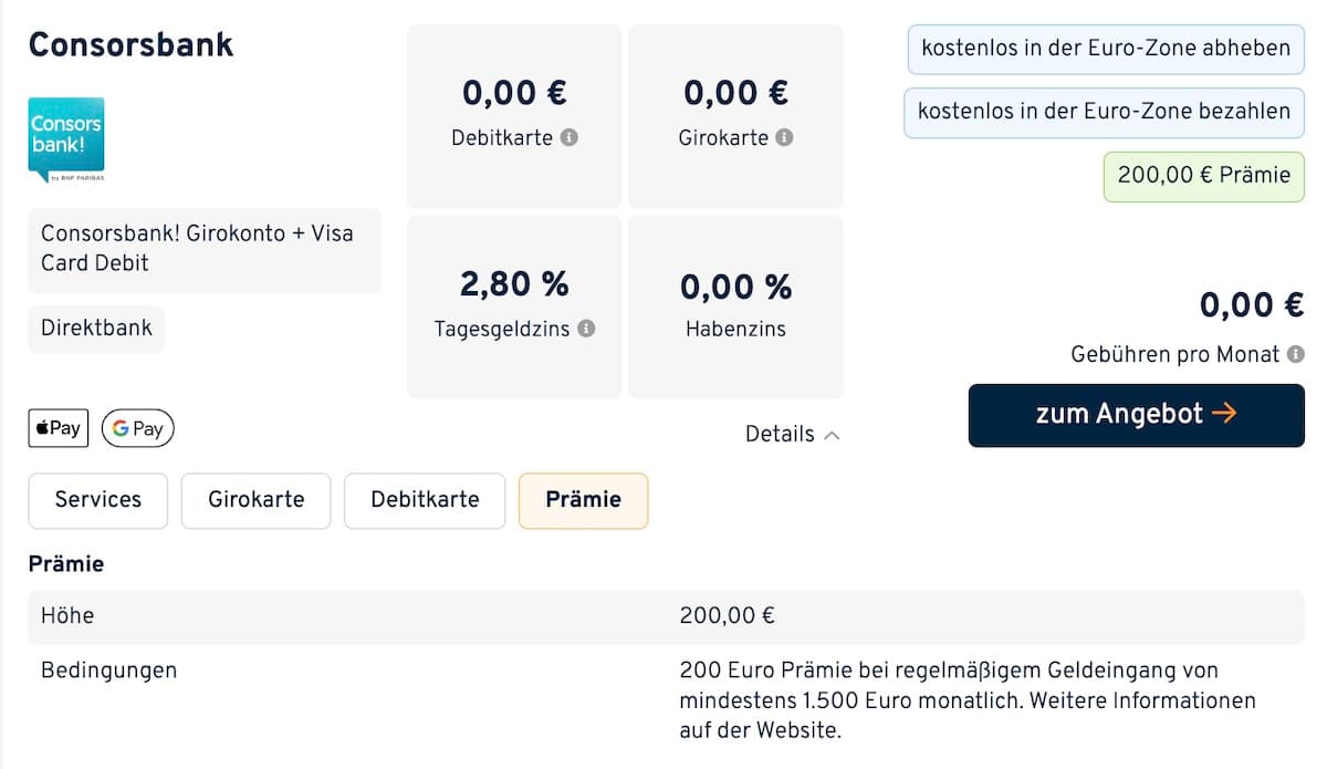 Screenshot für Zum Angebot